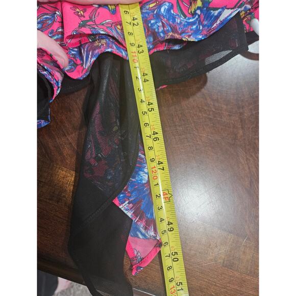 Prabal Gurung Collective Floral Print MIDI Size 6 US $346 MSRP Dress - Picture 7 of 7